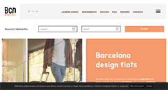 Desktop Screenshot of pisosestudiantesbarcelona.com